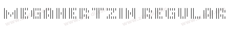 MegahertzIn Regular字体转换